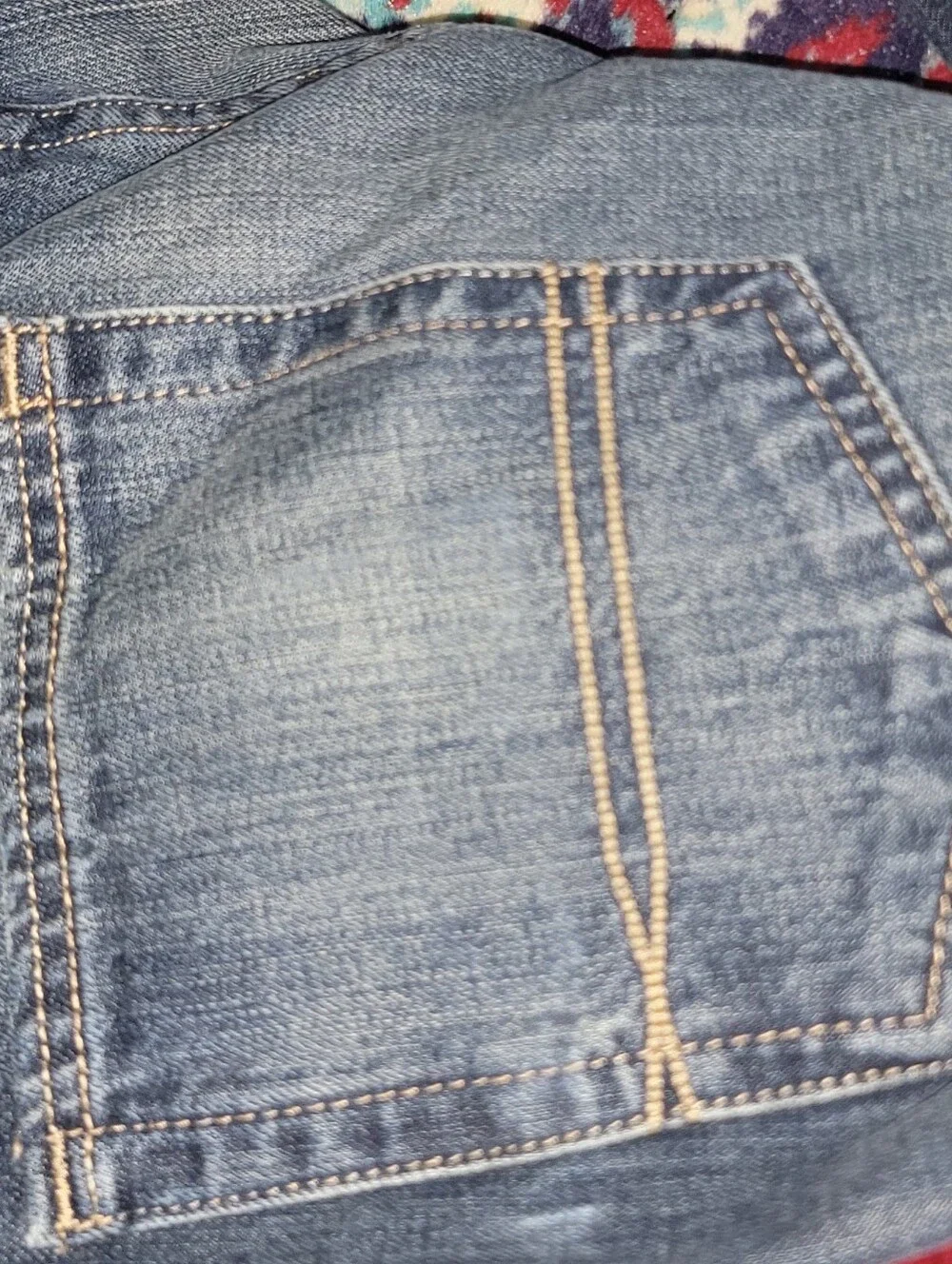 Tommy Hilfiger Men's Slim Straight Blue Denim Jeans 32W X 27L